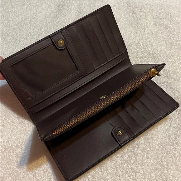 Coach Black Clutch Wallet - Picture 8 of 11